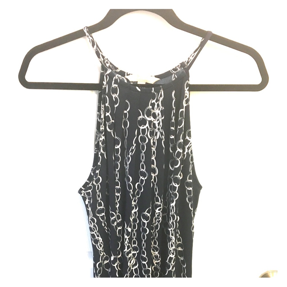 Banana Republic Chain Design High Neck Blouse New